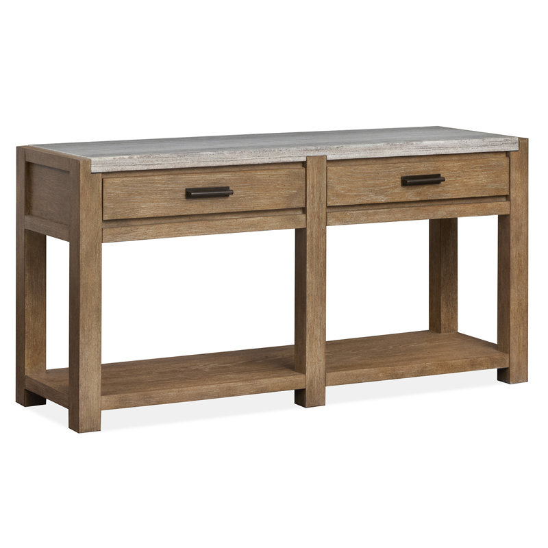 Rectangular Sofa Table, Brown