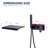  Wall Mounted Waterfall Bathroom Tub Faucet with Hand Shower-116668984