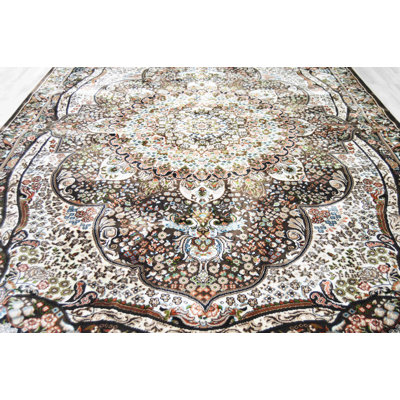 Tapis brun tissé à la machine Darwen