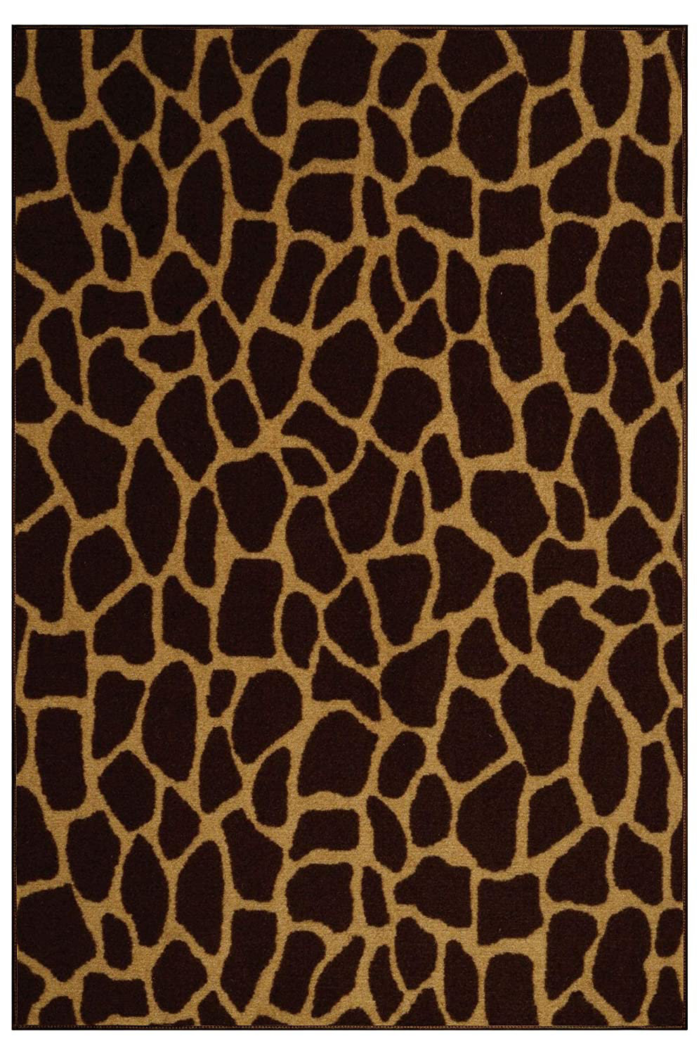 Cute Giraffe Area Rugs For Living Room, Low-pile Area Rug For