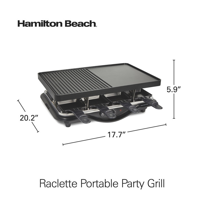 Hamilton Beach® Raclette Party Grill