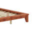 Base de lit plateforme avec tête de lit haute, support à lattes de bois, aucun sommier requis-786143449-786143451