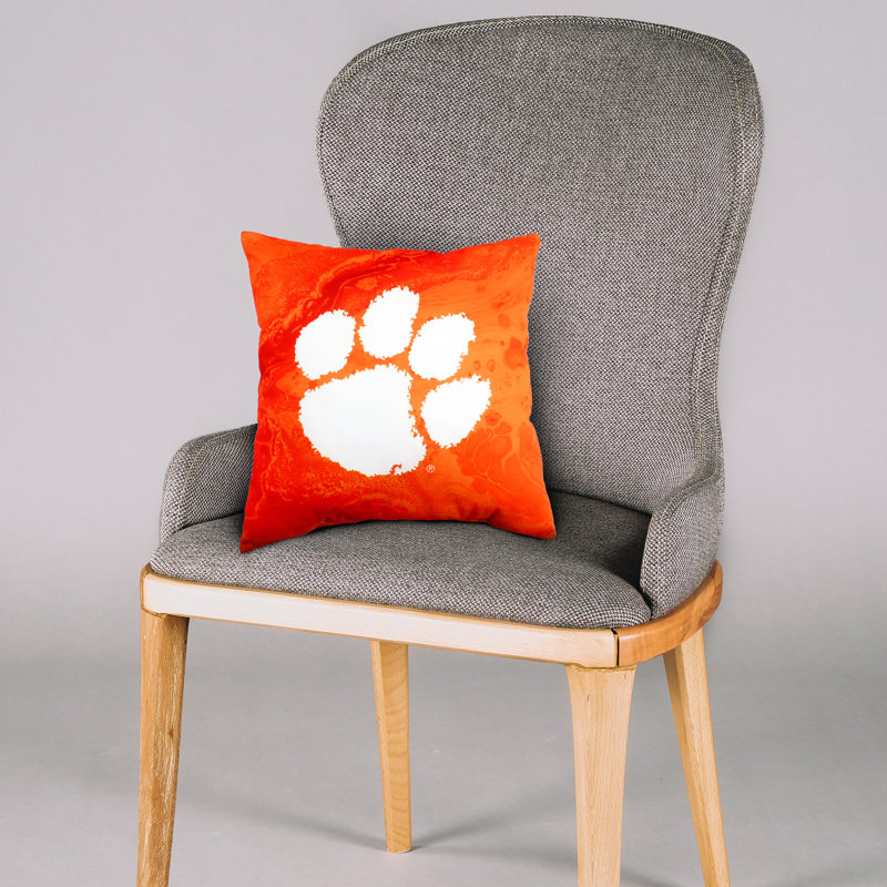 NCAA Reversible Throw Pillow, Clemson Tigers