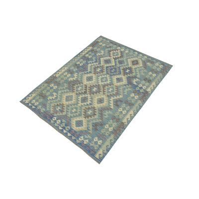 Kelsyn Wool Geometric Rug