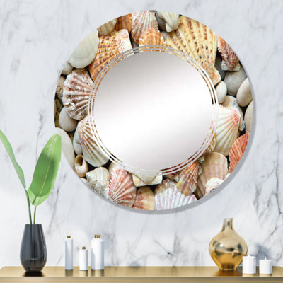 Miroir de salle de bain mural rond