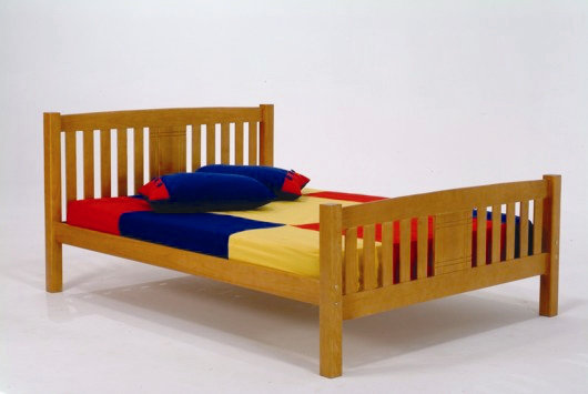 Upholstered Bed, Single
