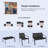 Filander 4 - Person Patio Conversation Set-266550852