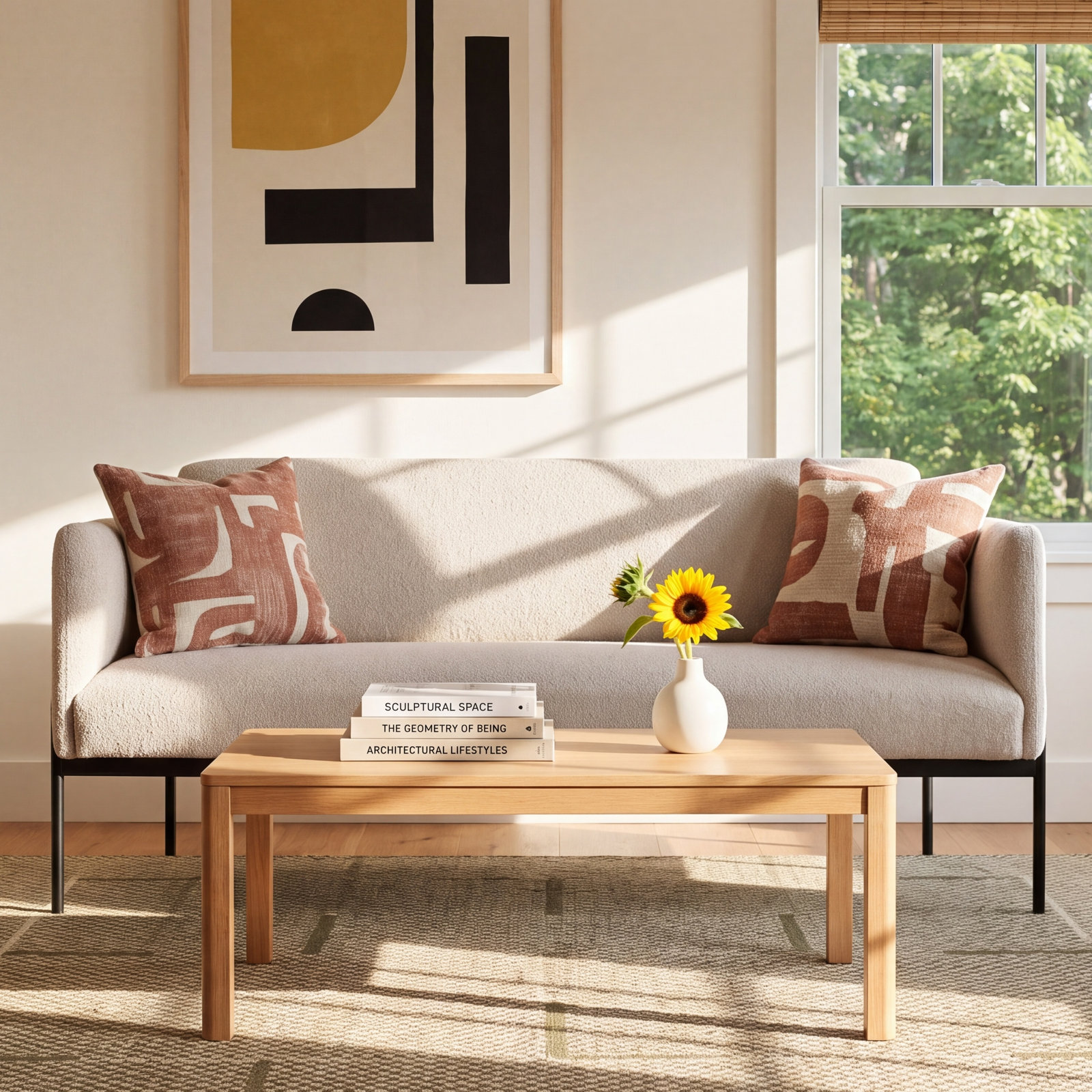 Getup 67'' Upholstered Loveseat, Kelso Sand Polyester