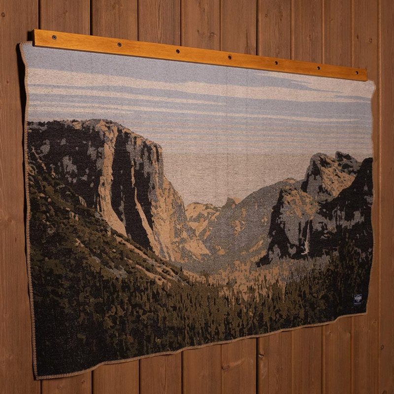 Yosemite National Park Wool Throw