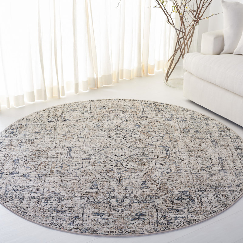 Lauren Ralph Lauren Performance Oriental Rug, Round 6'7"