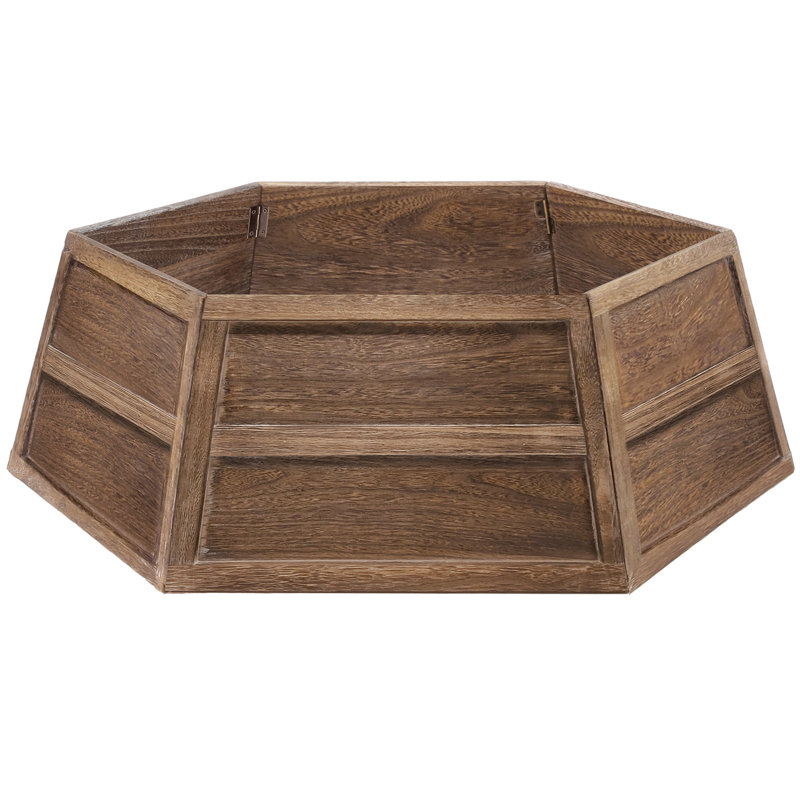 Wooden Tree Collar, Brown