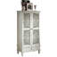 Armoire d'appoint en bois sculpté à 2 portes avec tiroir Anadia-1430720659