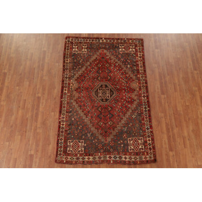 Vegetable Dye Traditional Area Rug 5x8