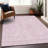 Premium Machine Washable Prisco Pink Rug-1858014446