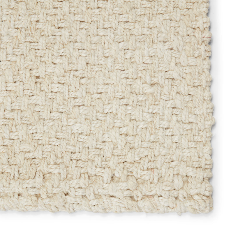 Tate Jute / Sisal Area Rug in Ivory, Rectangle 2' x 3'