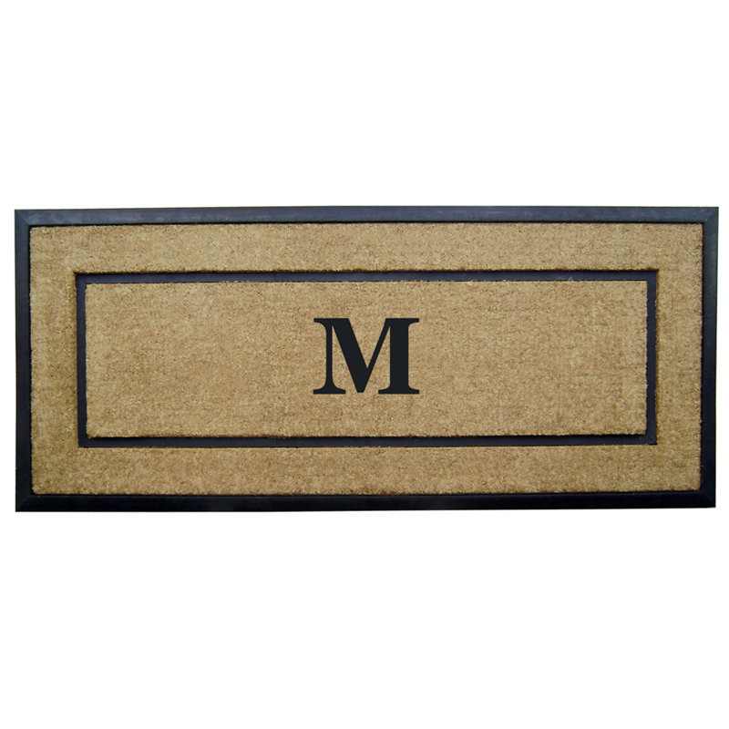 Tapis de porte antidérapant pour l'extérieur, L 24 po x L 57 po, M