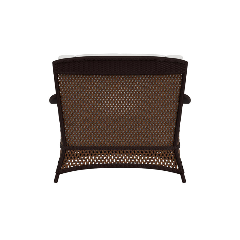 Grand Traverse Outdoor Lounge Chair, Caramel, Canvas Natural Sunbrella® Canvas