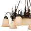 Lustre à niveaux 9 lumières Kynslea-38723394