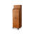 Medieval‑style Cherry Wood Multi‑layer Jewelry Cabinet with Wheels for Bedroom