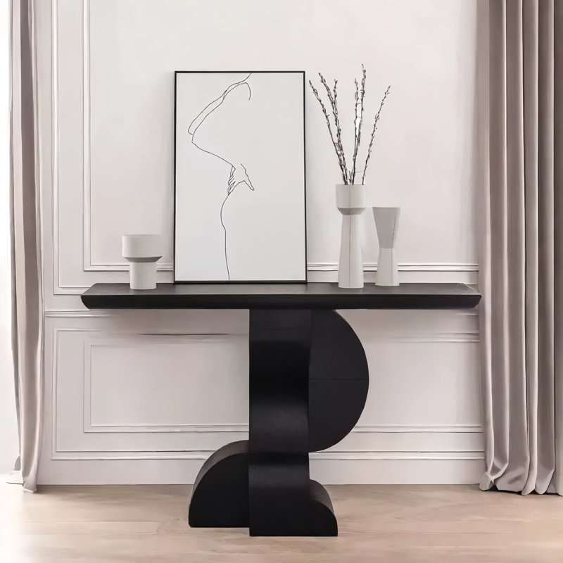 Console italienne minimaliste créative, H 33,5 po x l 55,1 po x P 13,8 po