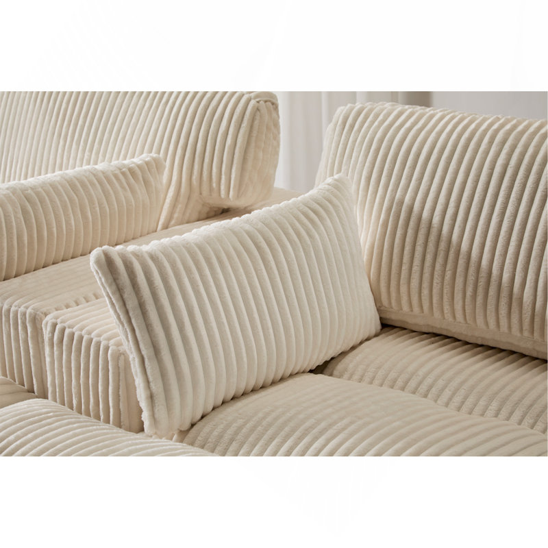 Canapé pour chaise longue double, Blanc