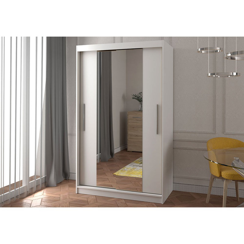 Hepsibah 2 Door Wardrobe, White