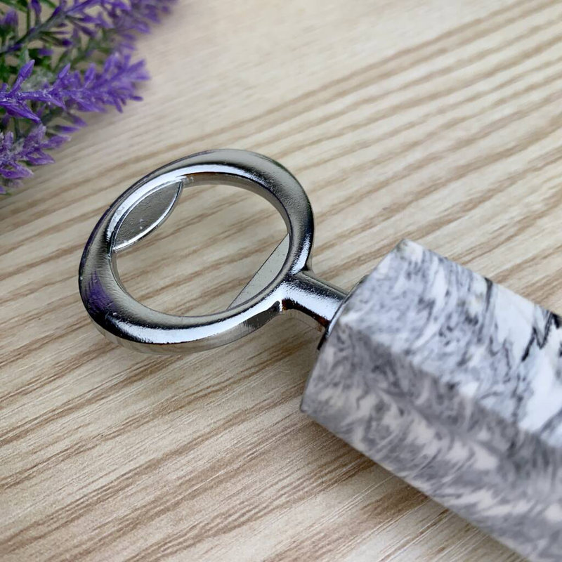 Jesmonite Bottle Opener, Grey