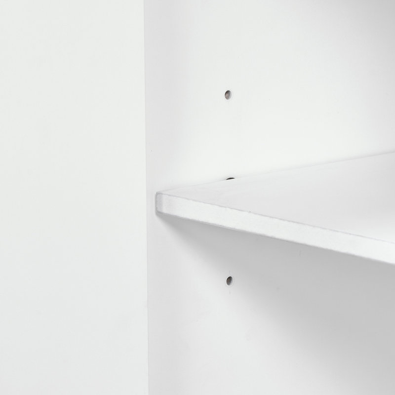 Armoire de salle de bain Nicette, Blanc