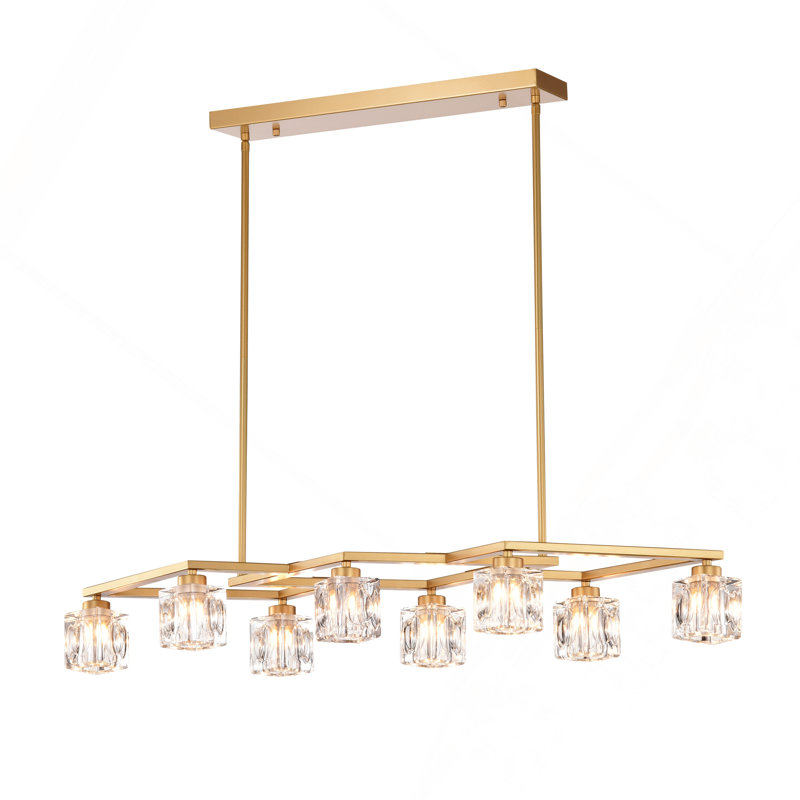 Lustre en cristal pour salle à manger