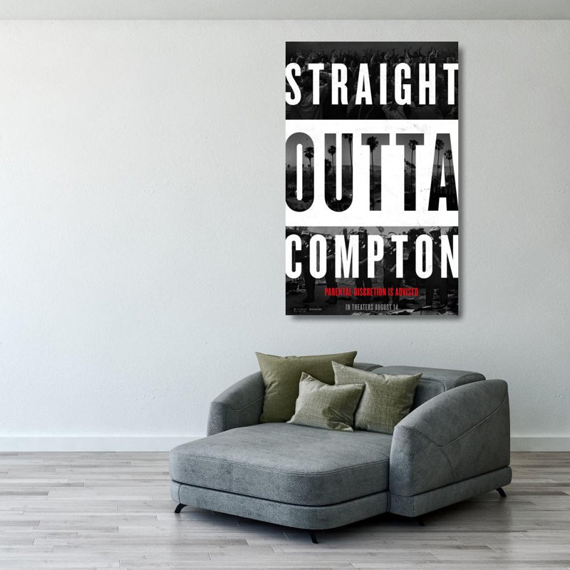 Straight Outta Compton, 40" H x 25" W