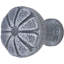 Oversized 1" Diameter Mushroom Knob-635708628-635708627