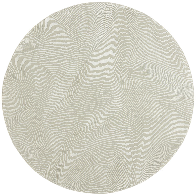 Jeron Performance Abstract Rug, Round 6'7"