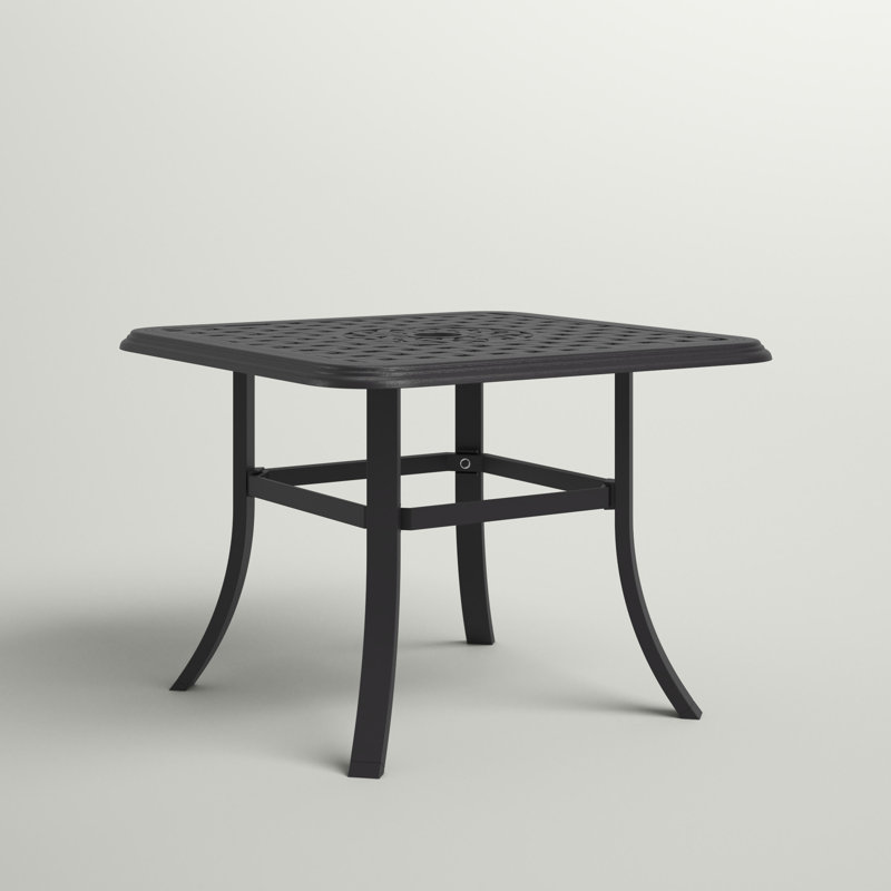 Harward Square Metal Outdoor Side Table