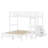 Twin over Full 3 Drawer Standard Bunk Bed with Built-in-Desk by Cosmic