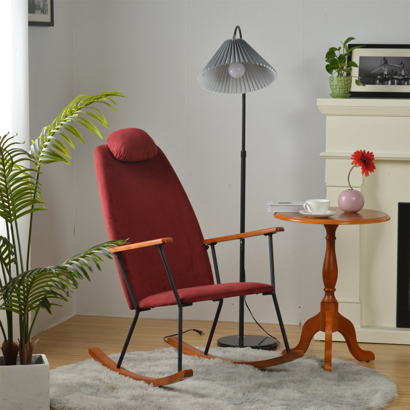 Chaise berçante, Rouge