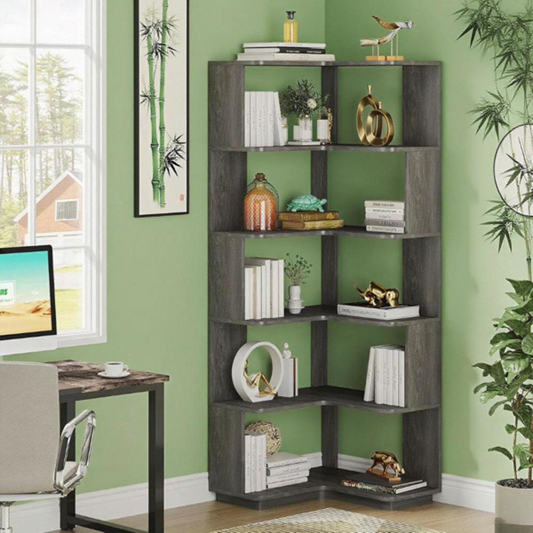 L Shaped Corner Shelves