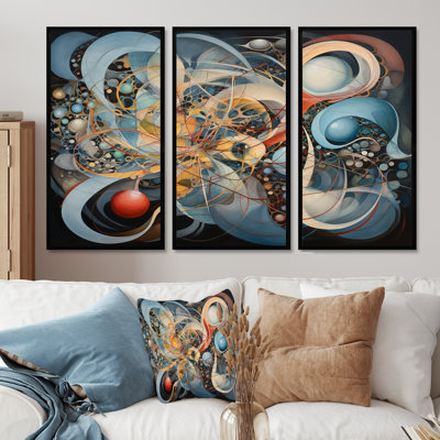 Cristyle - ensemble d'art mural imprimé abstrait
