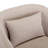 360-Degree Swivel Upholstered Armchair with Accent Pillow-367928017