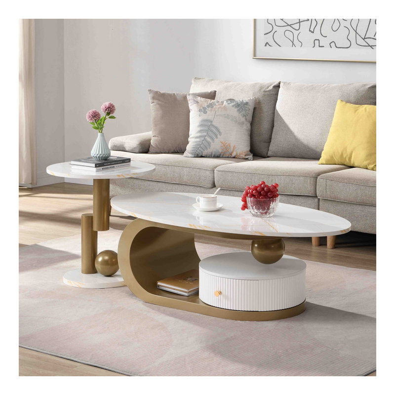 Ensemble de 2 tables de bout Modern Modern