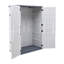 Carlana Outdoor Plastic Resin Large Storage Shed