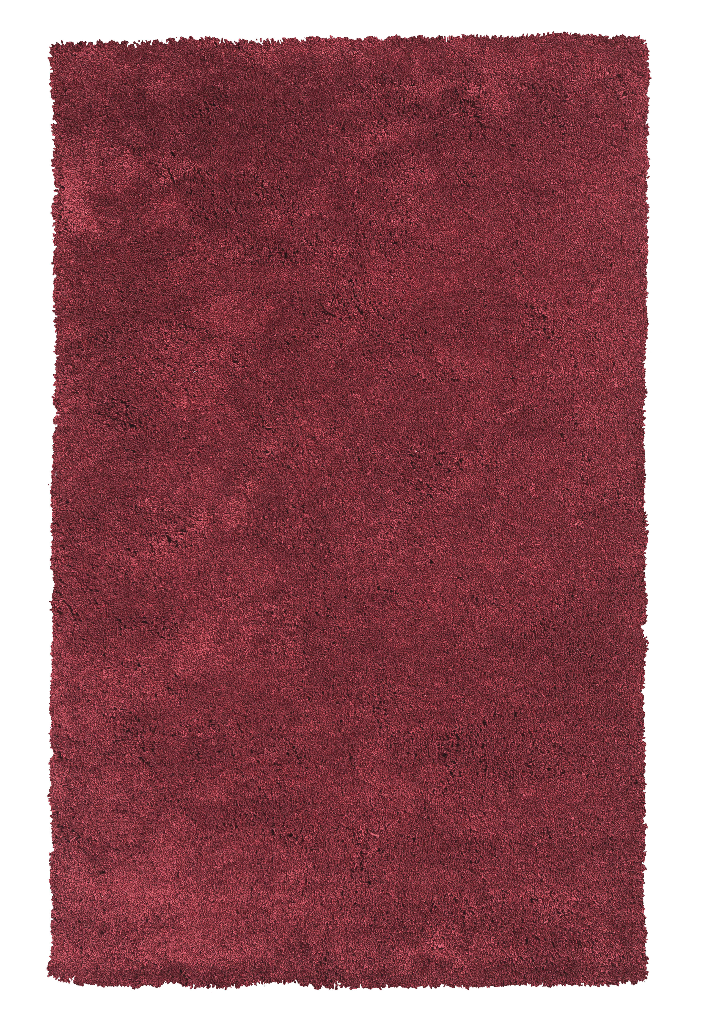 Deep Red Area Rug Harriet Bee Simoes Handmade Shag Deep Red Area Rug & Reviews | Wayfair