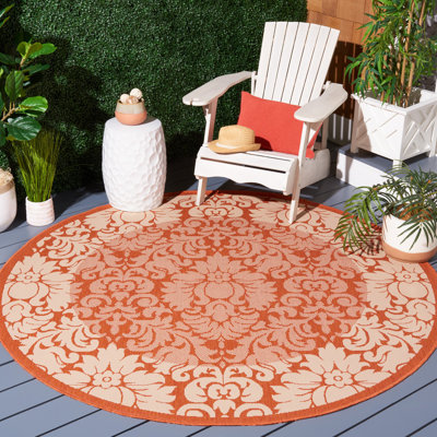 Tapis en terre cuite / naturel Davonia