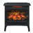 duraflame Freestanding Electric Fireplace Stove Heater with 3D Flame Effect for 1,000 Sq. Ft. Room, Black-702867066
