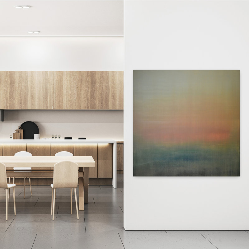 Art contemporain, art contemporain abstrait, H 48 po x l 48 po