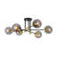 Glass Bubble Sputnik Semi Flush Chandelier-1461549846