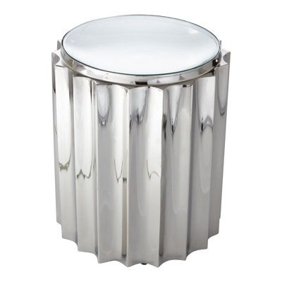 Glass End Table