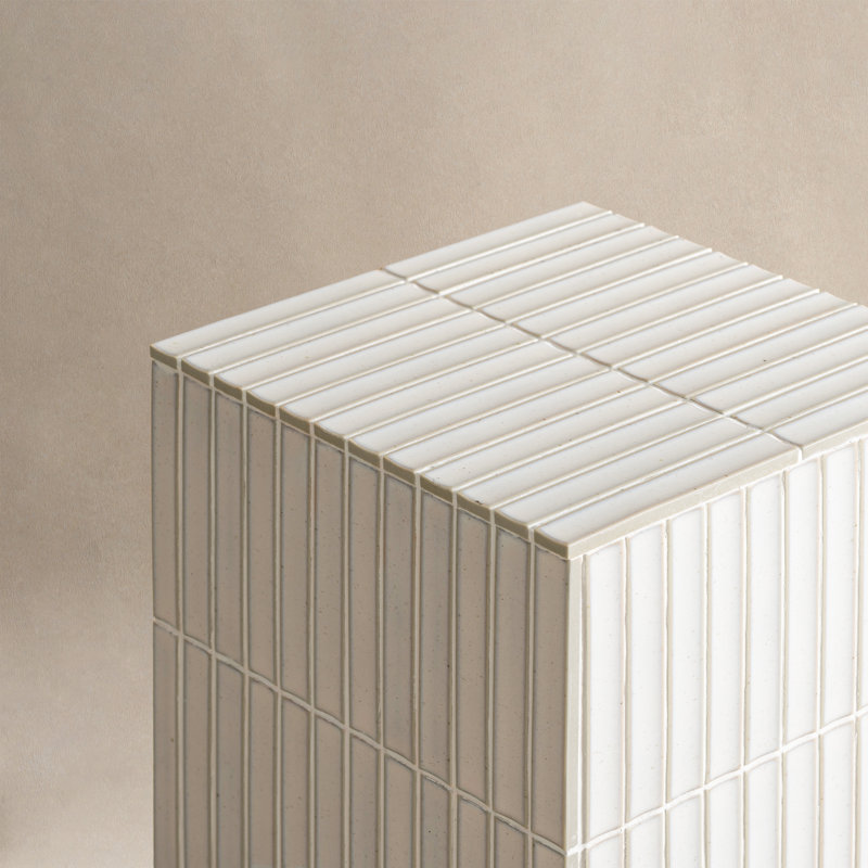 Table d'appoint Claverton Modern, Blanc