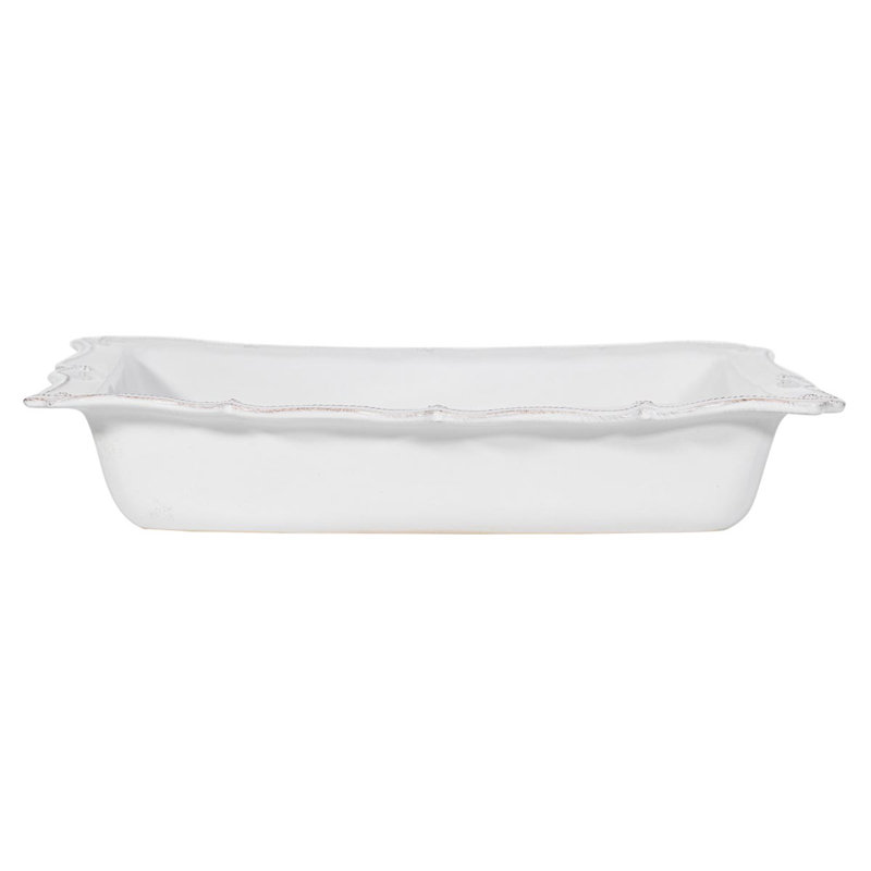 Berry & Thread 17" Rectangular Baker - Whitewash