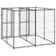 Lisbon Metal Kennel With Door-1151479285-1105326237