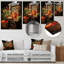 «Brown and Yellow Carnival Popcorn II» - Art mural en métal Popcorn-1177125600